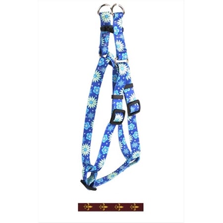 Fleur De Lis Gold Step-In Harness - Extra Small